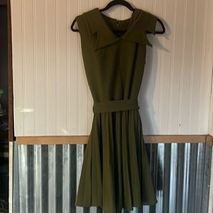 Cute size large olive green dress